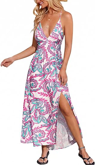 Women's summer ultra-long dress 2026 style - sleeveless long beach dress